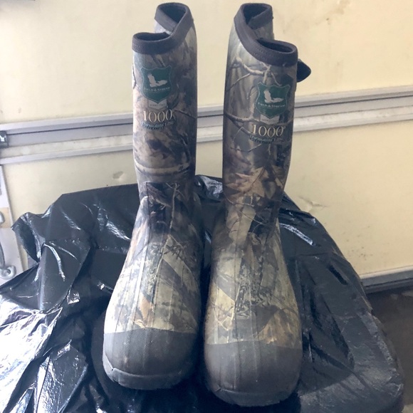 field and stream 1000g boots